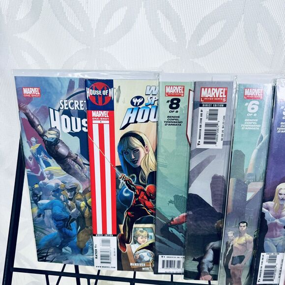 HOUSE OF M 1-8 and Crossovers lot 2005 Marvel X-Men Avengers Hulk Wolverine - Picture 8 of 16